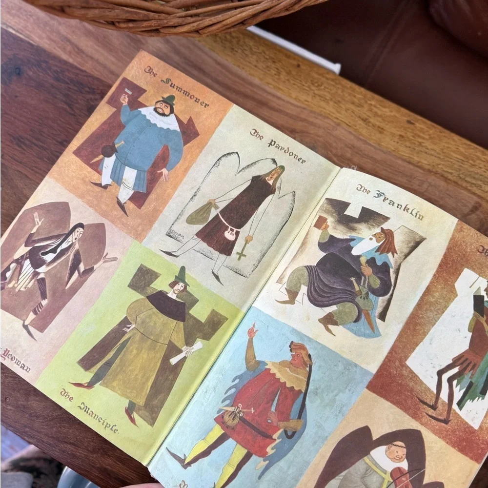 Vintage The Canterbury Tales Special Edition Book